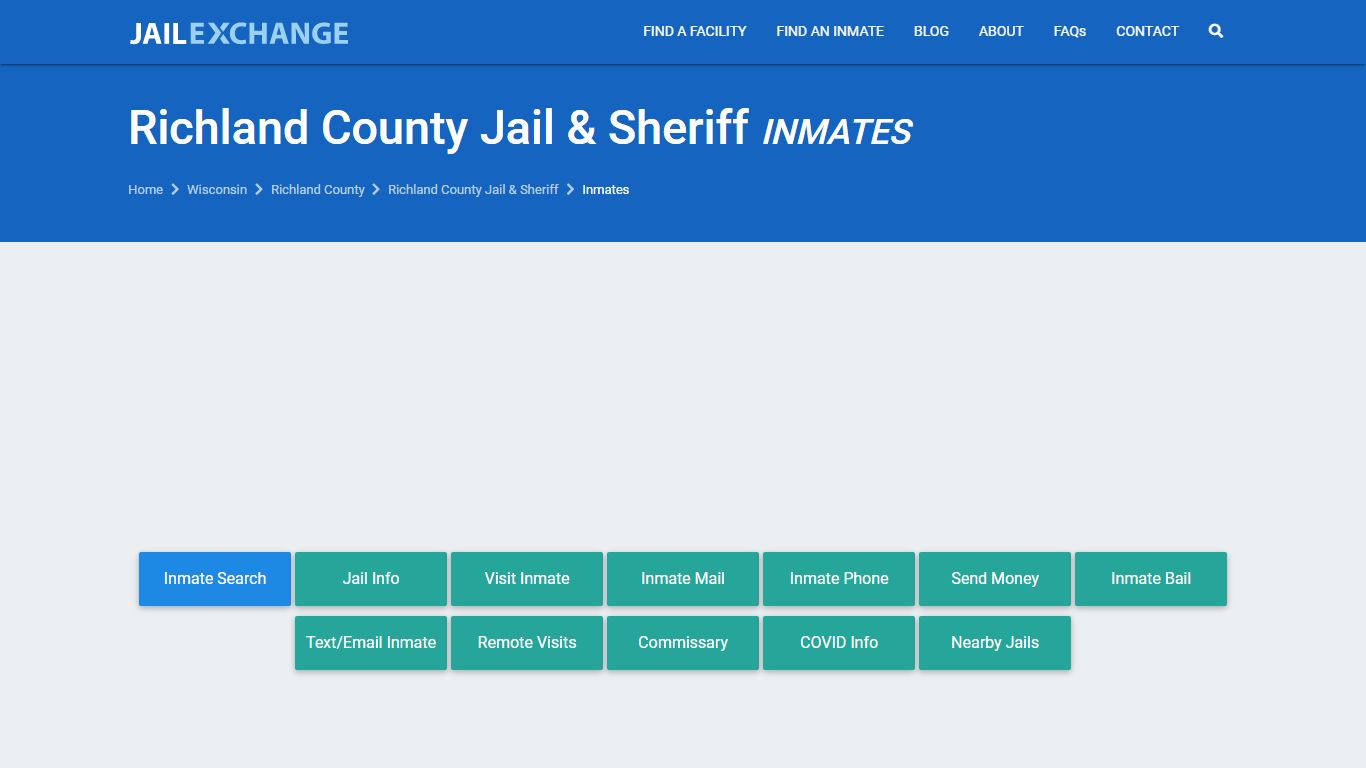 Richland County Jail Inmates | Arrests | Mugshots | WI